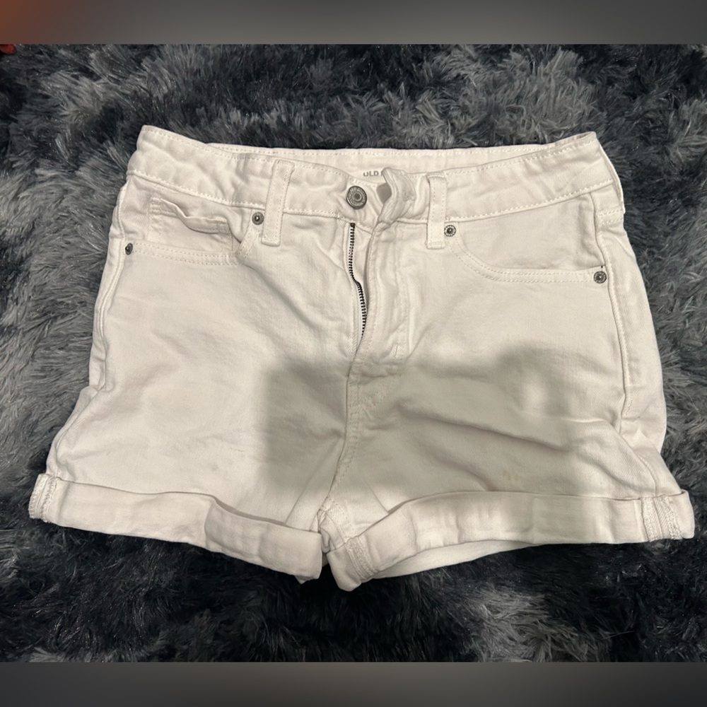 Old Navy Women's Classic White Jean Shorts